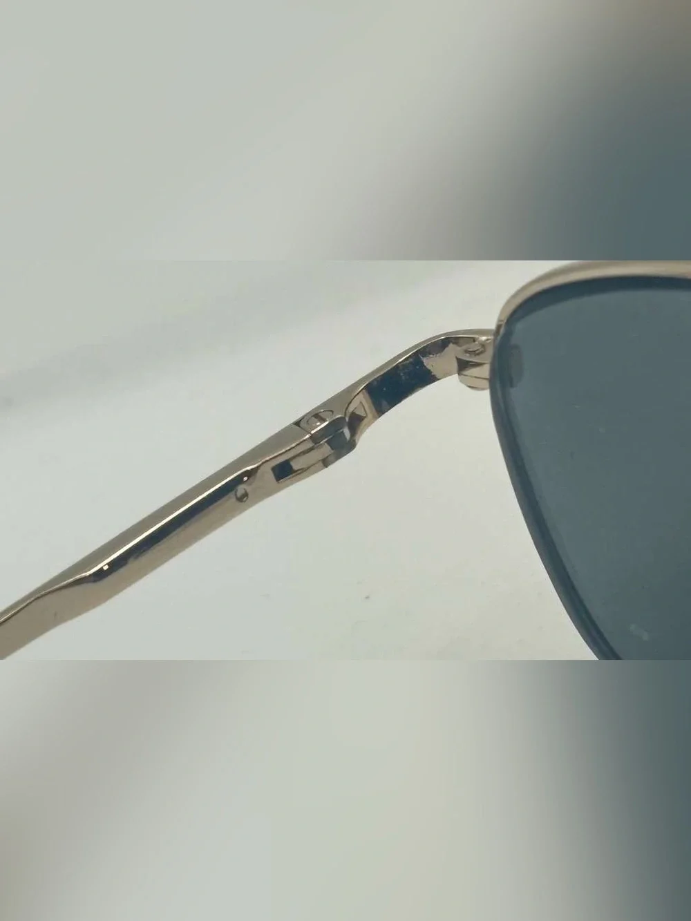 Nutmeg Collection NM#21 Gold Oval Metal Sunglasses Frames Only